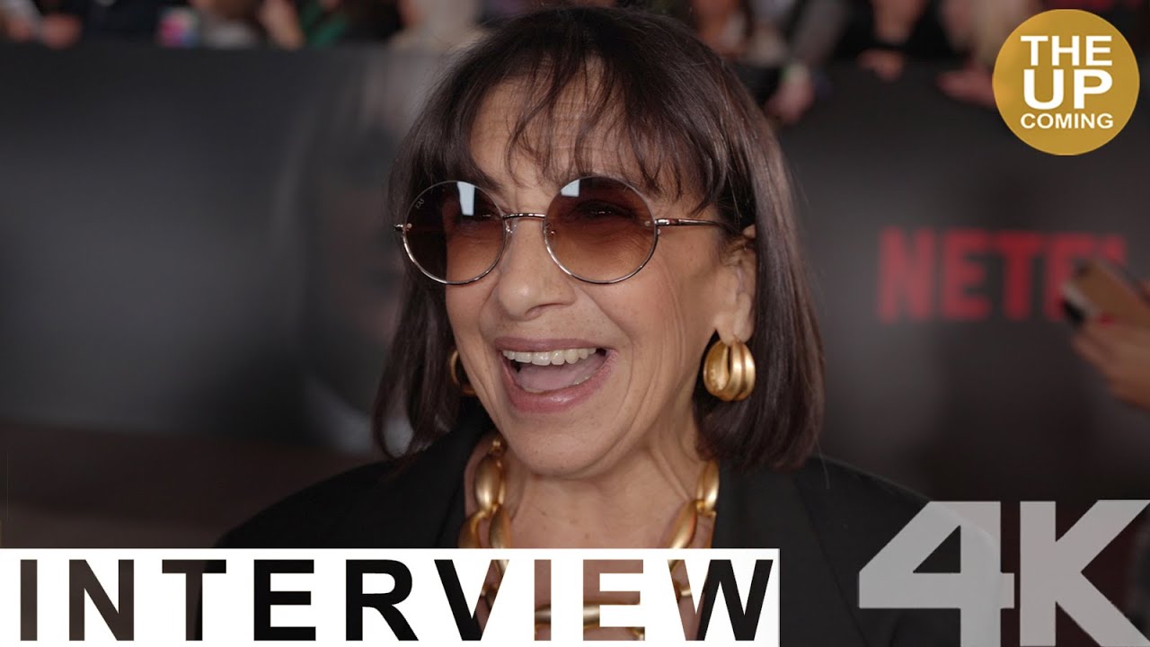 Kathryn Hunter interview on Black Doves at London Premiere