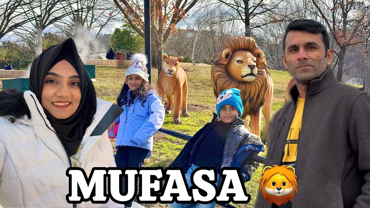 Zoo mein MUFASA 🦁ko Dekh liya | The National Zoo in Washington DC | Sehrish & Luqman Vlogs !