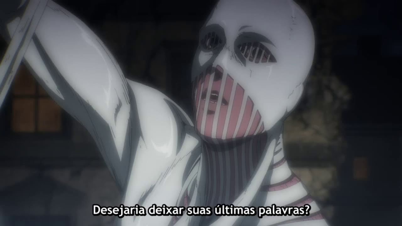 Eren VS Martelo de Guerra - Batalha Completa (Sem Enrola&ccedil;&atilde;o) - Shingeki no Kyojin Legendado