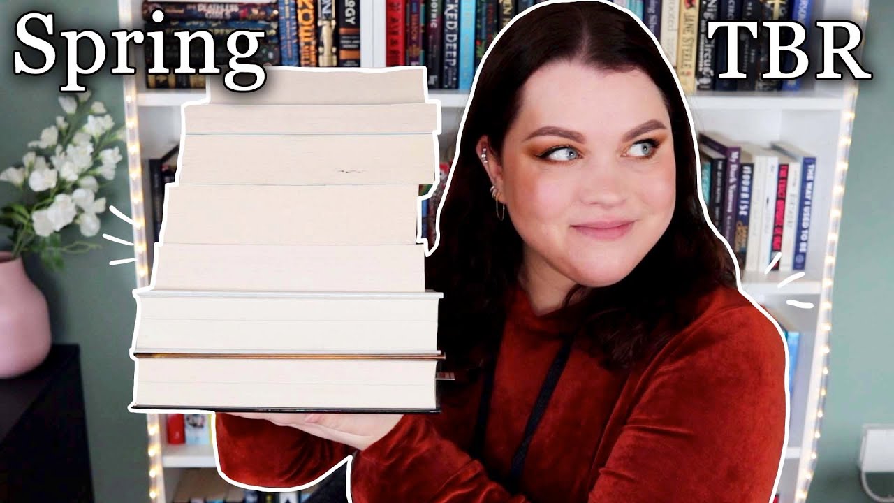 a spring tbr to get me out of my reading slump 🌸