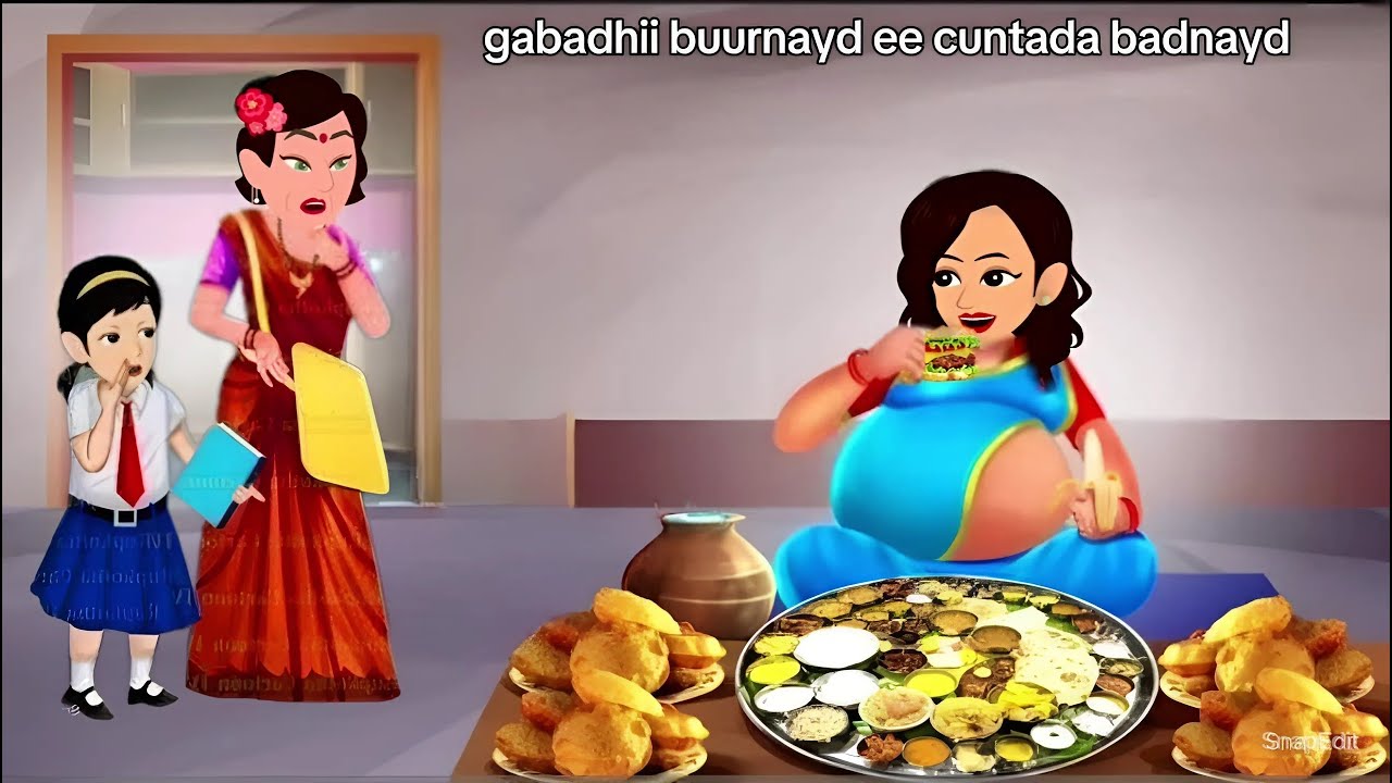 Sheeko gaaban: gabadhii buurnayd iyo cuntadii bsdnayd