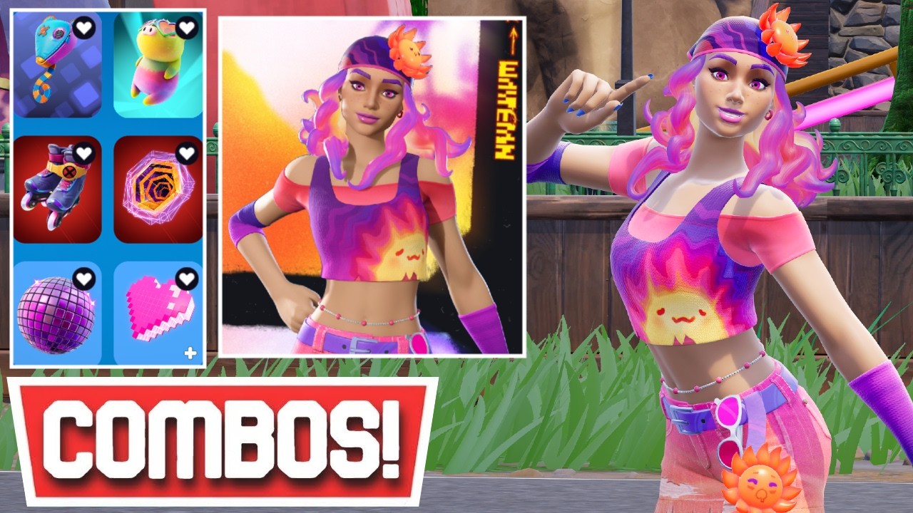 *NEW* BEST SOLEIL SKIN COMBOS [ULTRAVIOLET LEGACY STYLE]! | Fortnite