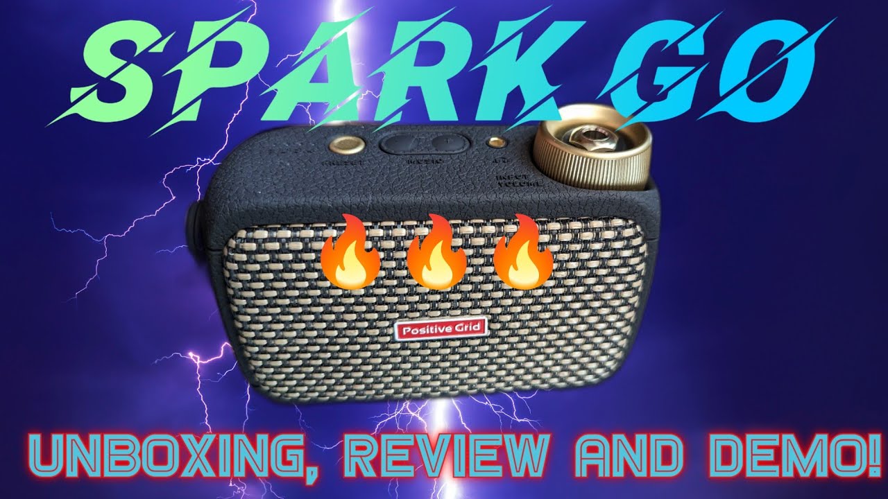 LET'S GO! Positive Grid Spark GO Unboxing Review and Demo