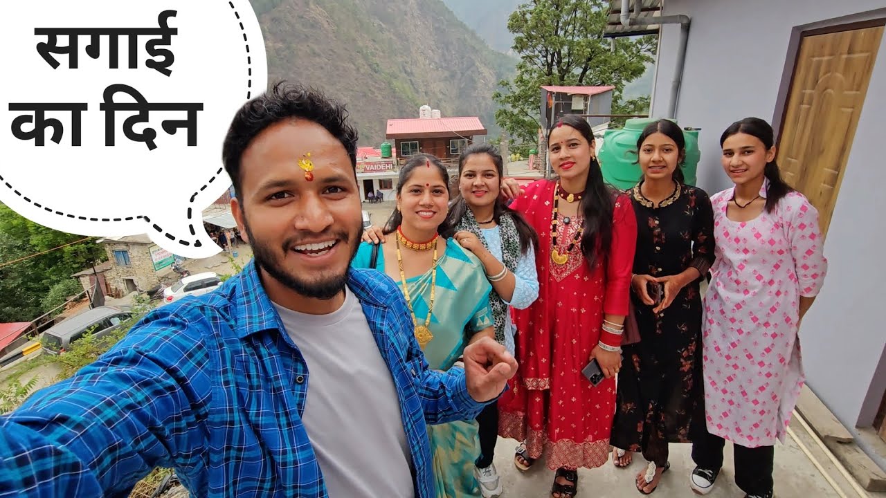 सभी पहुँचे केदारघाटी के खुमेरा गाँव में || Pahadi Lifestyle Vlog || Pahadi Biker || Alok Rana