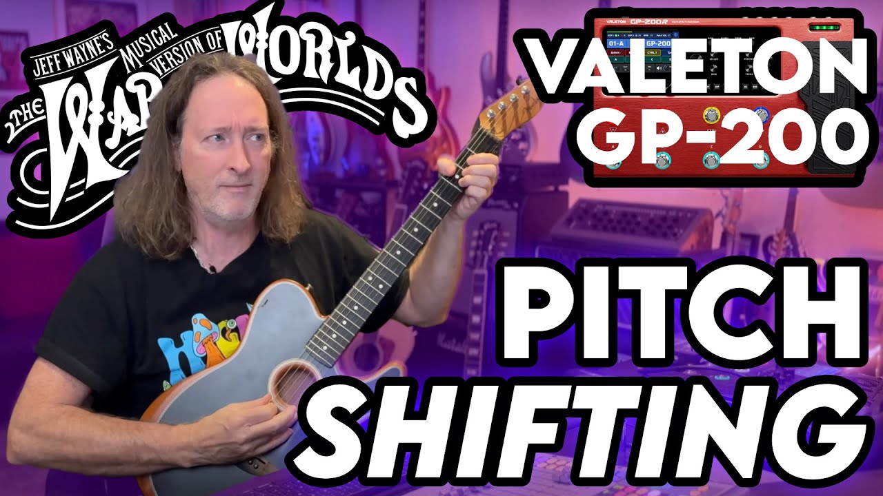 Pitch Shifting моего GP200 для тура War of The Worlds Arena Tour 2025