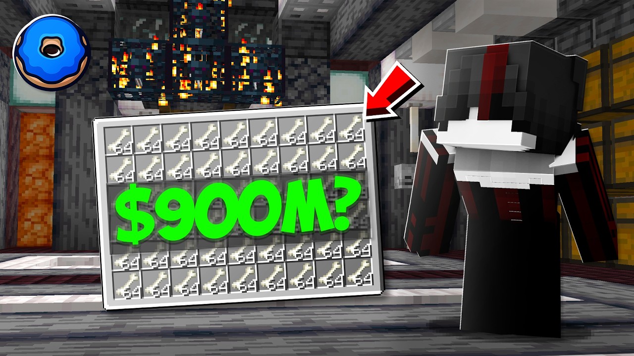 the BEST MONEY MAKING METHODS that BILLIONAIRS are HIDING from you on the DONUT SMP
