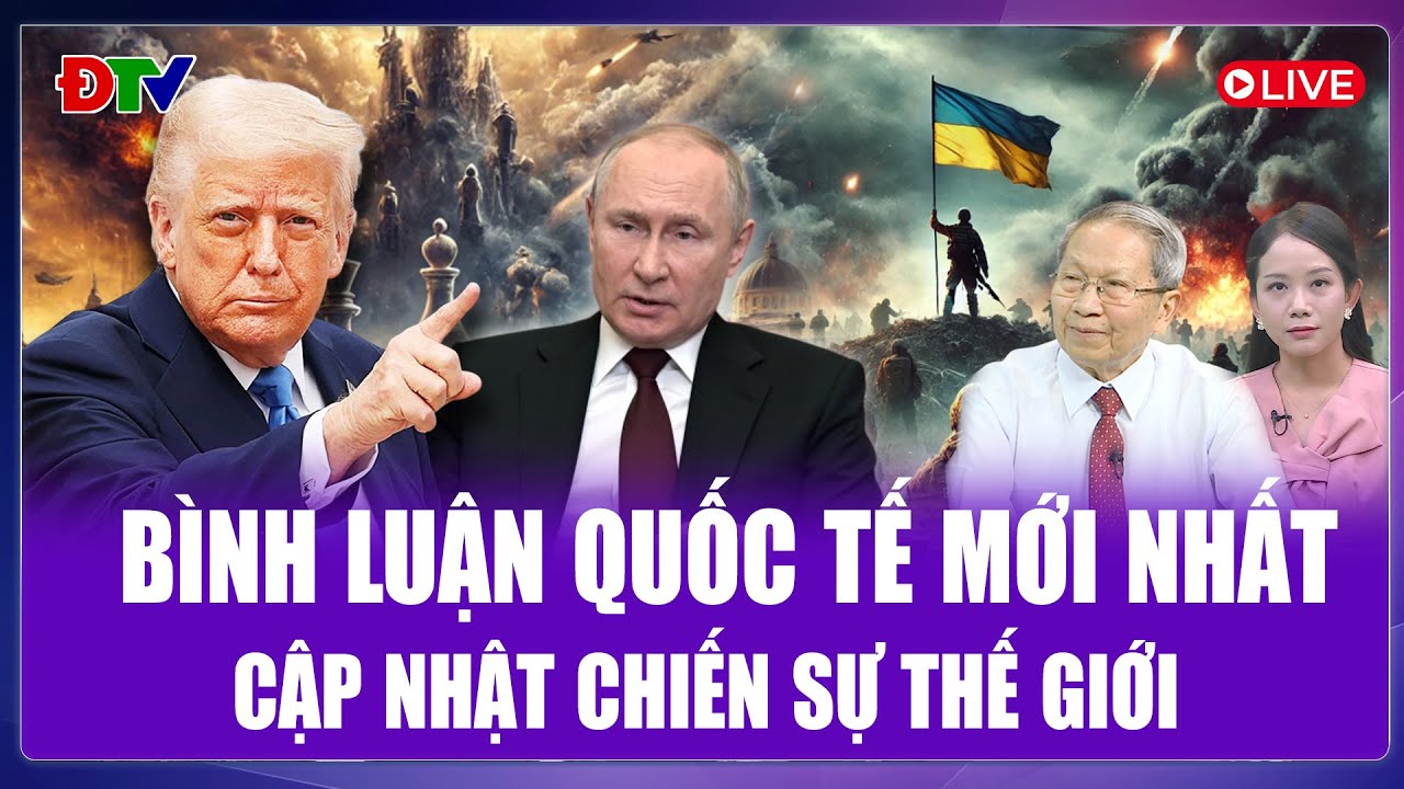 🔴[Trực tiếp] BÌNH LUẬN QUỐC TẾ 21/1: CẬP NHẬT TÌNH HÌNH CHIẾN SỰ NGA - UKRAINE MỚI NHẤT
