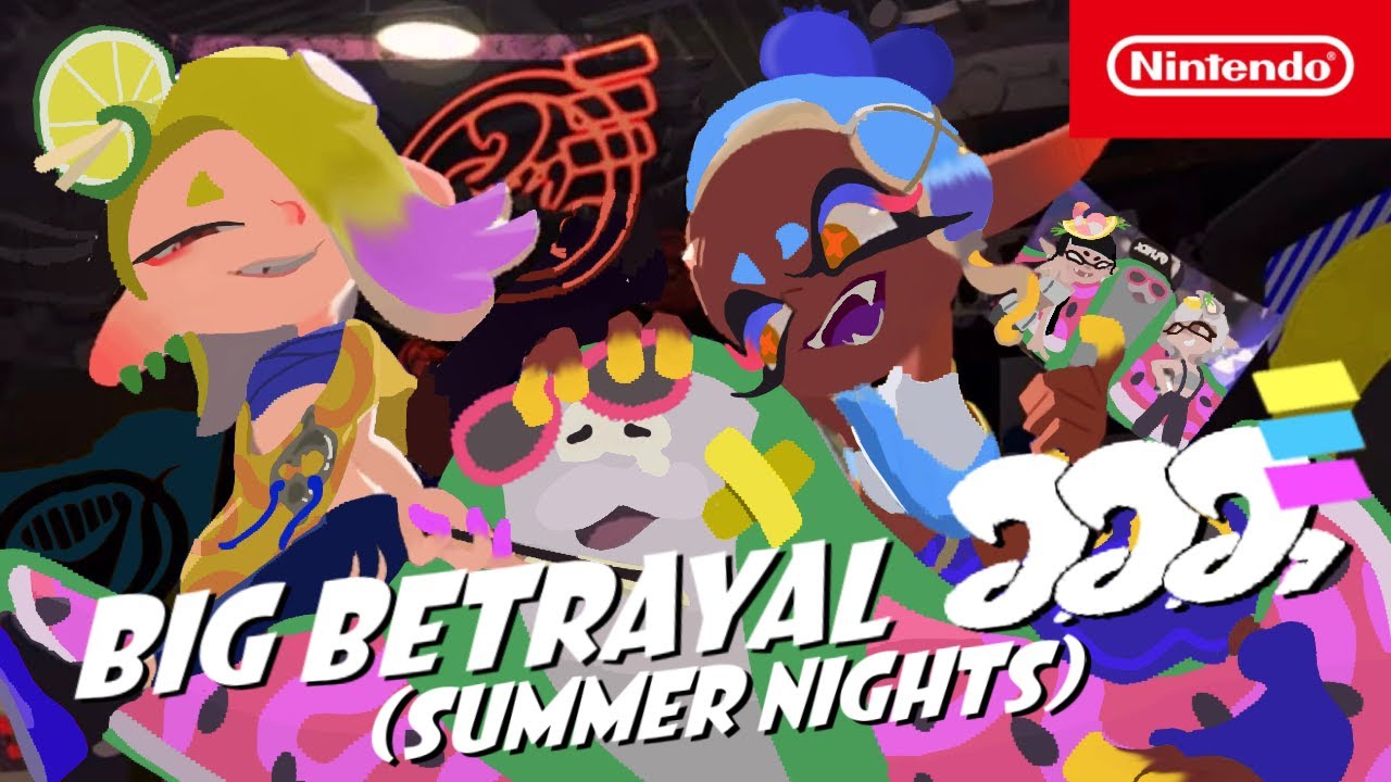 Splatoon 3 - Big Betrayal (Summer Nights) - Animated Music Video