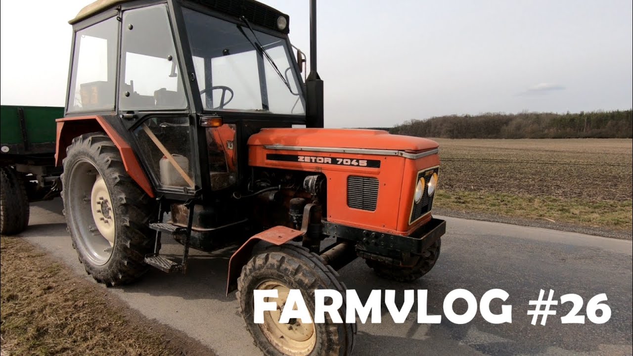 FARMVLOG #26 - Jen taková projížďka Zetorem I Zetor 7011 odvoz železa