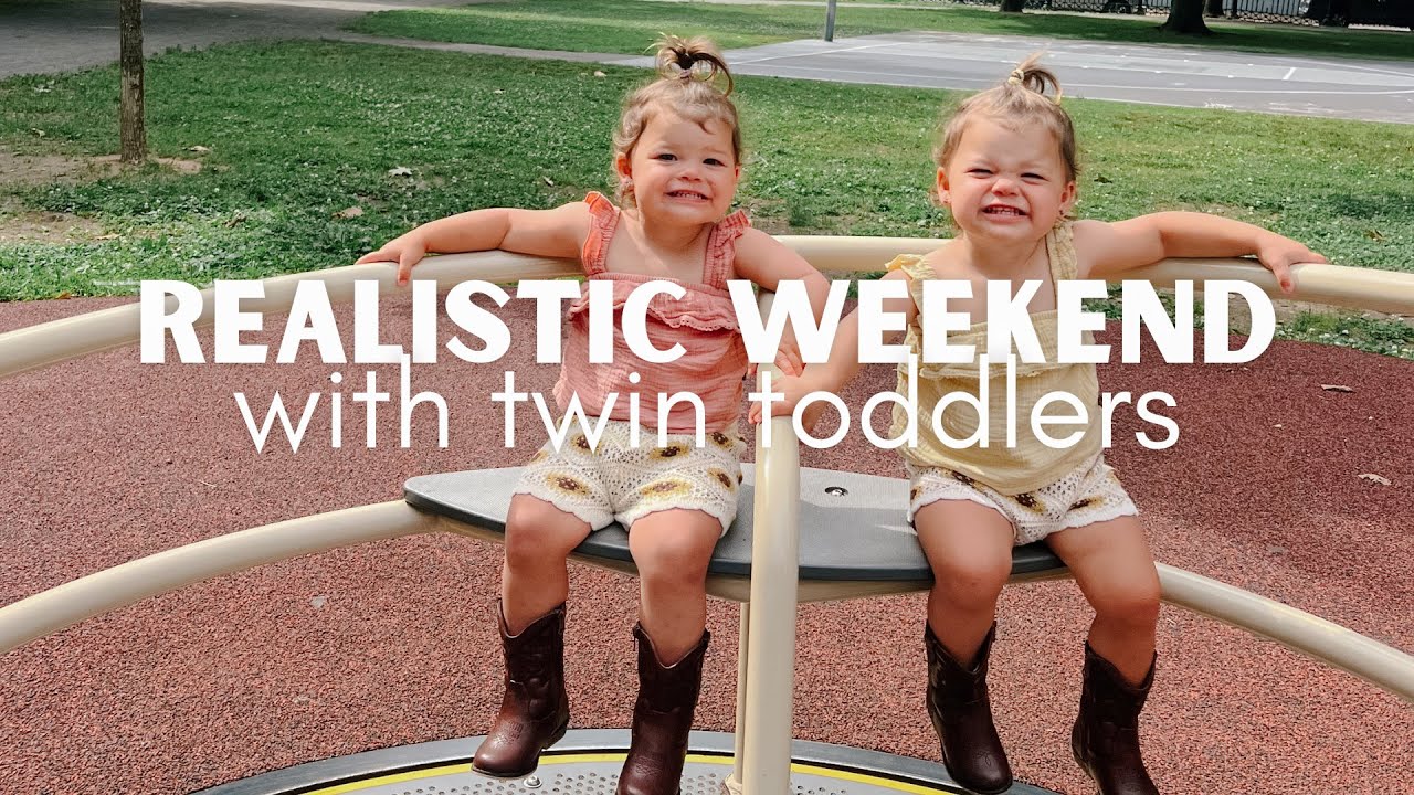 realistic weekend in my life as a twin mom | Trader Joe’s haul!