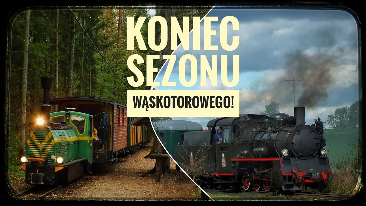 Zakończenie sezonu 2024 na Wigierskiej i Ełckiej Kolei Wąskotorowej