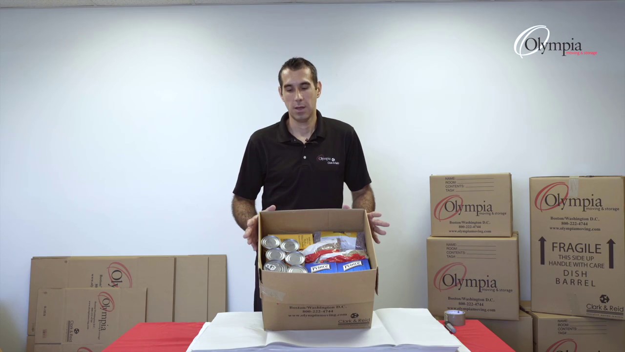 How to Pack a Pantry, Canned Food, and Non-Perishables to Move | Olympia Moving & Storage