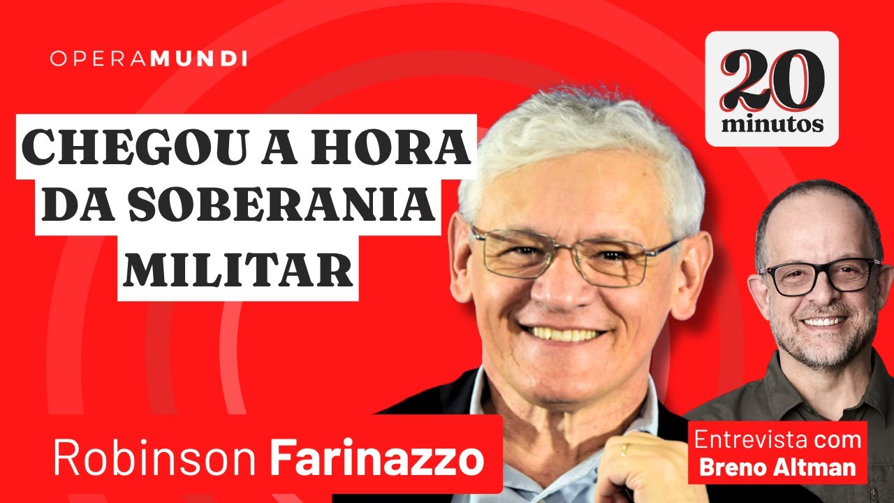 Qual o futuro da indústria bélica brasileira? - Robinson Farinazzo - Programa 20 Minutos
