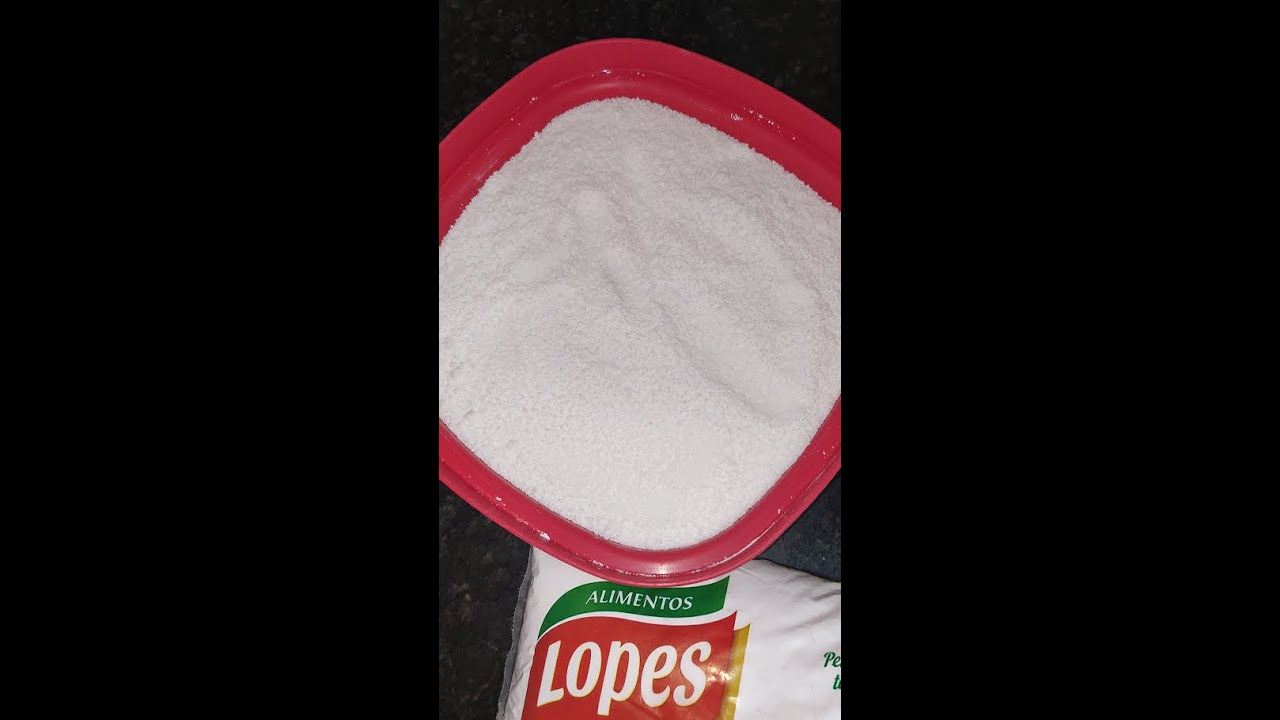 Como hidratar a goma de tapioca