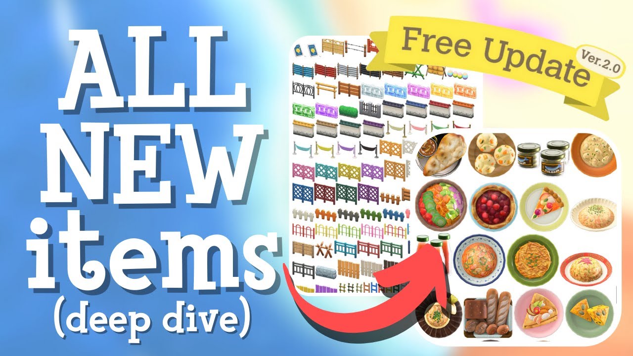 Did we REALLY get 9,000+ NEW ITEMS?! Animal Crossing 2.0 Update