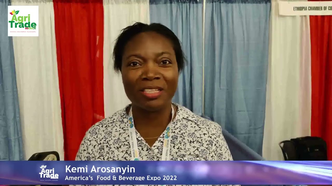 AGRITRADE UGANDA AT WORLD FOOD PROGRAM IN USA 2022 - Kemi Arosanyin