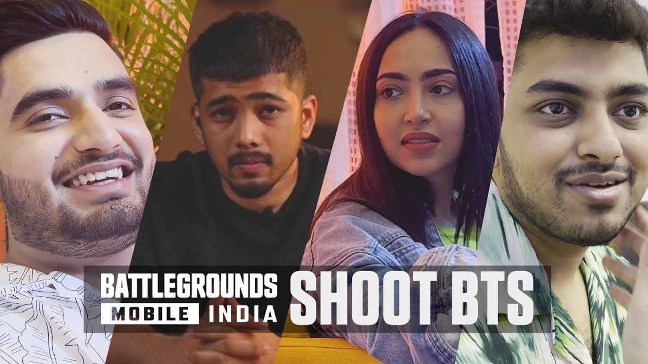 BGMI Official Shoot Behind The Scenes