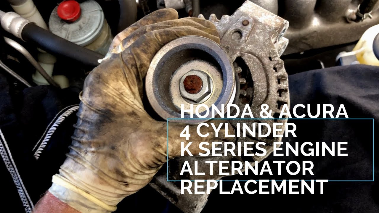 Alternator Replacment Acura TSX Honda Accord