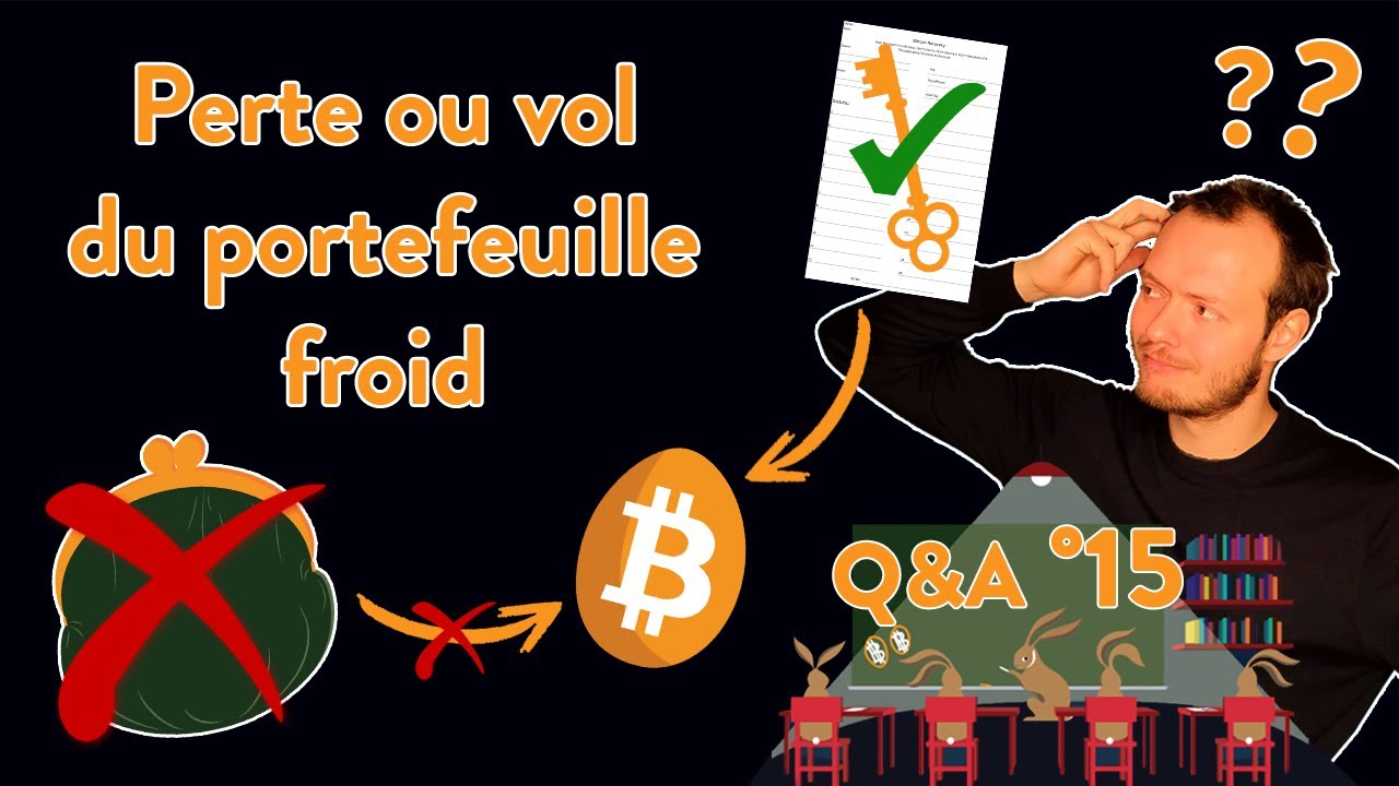 Bitcoin Q&A N&deg;15 : Puis-je r&eacute;cup&eacute;rer mes Bitcoins si on me vole mon portefeuille froid?