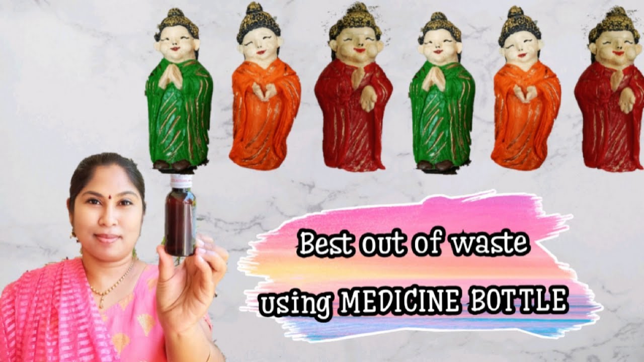 Best out of waste| Buddha statue making using plastic bottle| #plasticbottlereuseidea | DIY