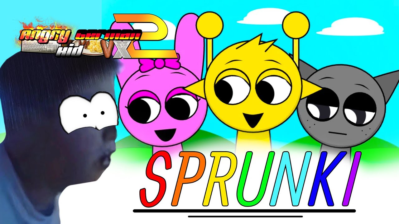 Angry German Kid, том X-2, эпизод №175: AGK проверяет Sprunki