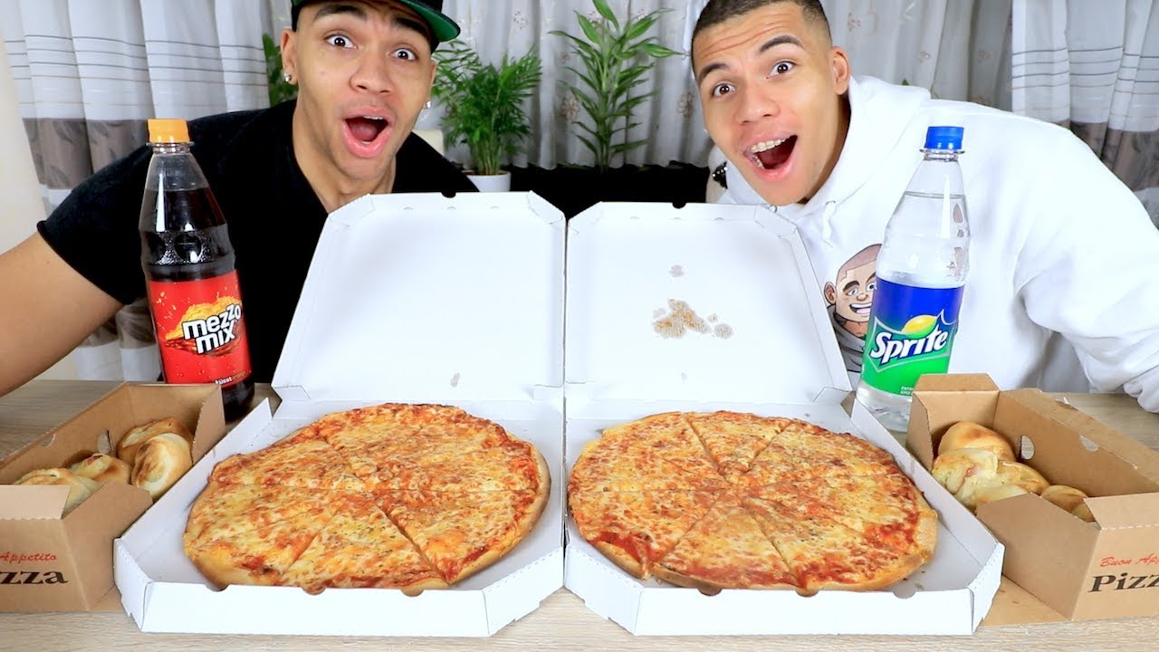 PIZZA MENÜ CHALLENGE + HEFTIGE STRAFE !!! | Kelvin und Marvin