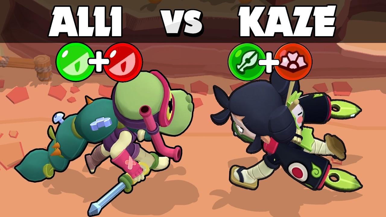 ALLI vs KAZE⭐ Brawl Stars