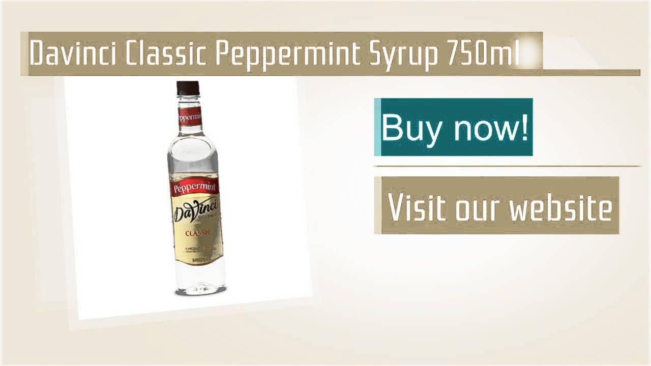 Davinci Classic Peppermint Syrup 750ml