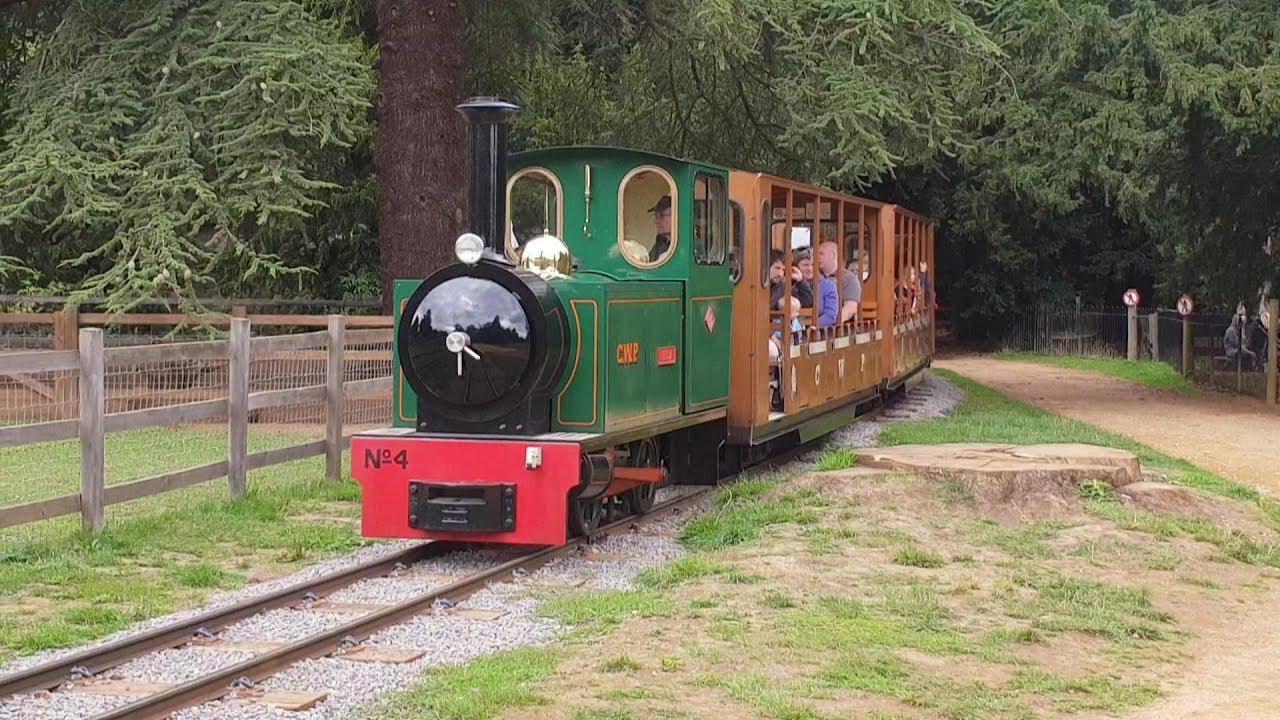 Cotswold Wildlife Park Train Ride - Can you spot the Tiger!!!