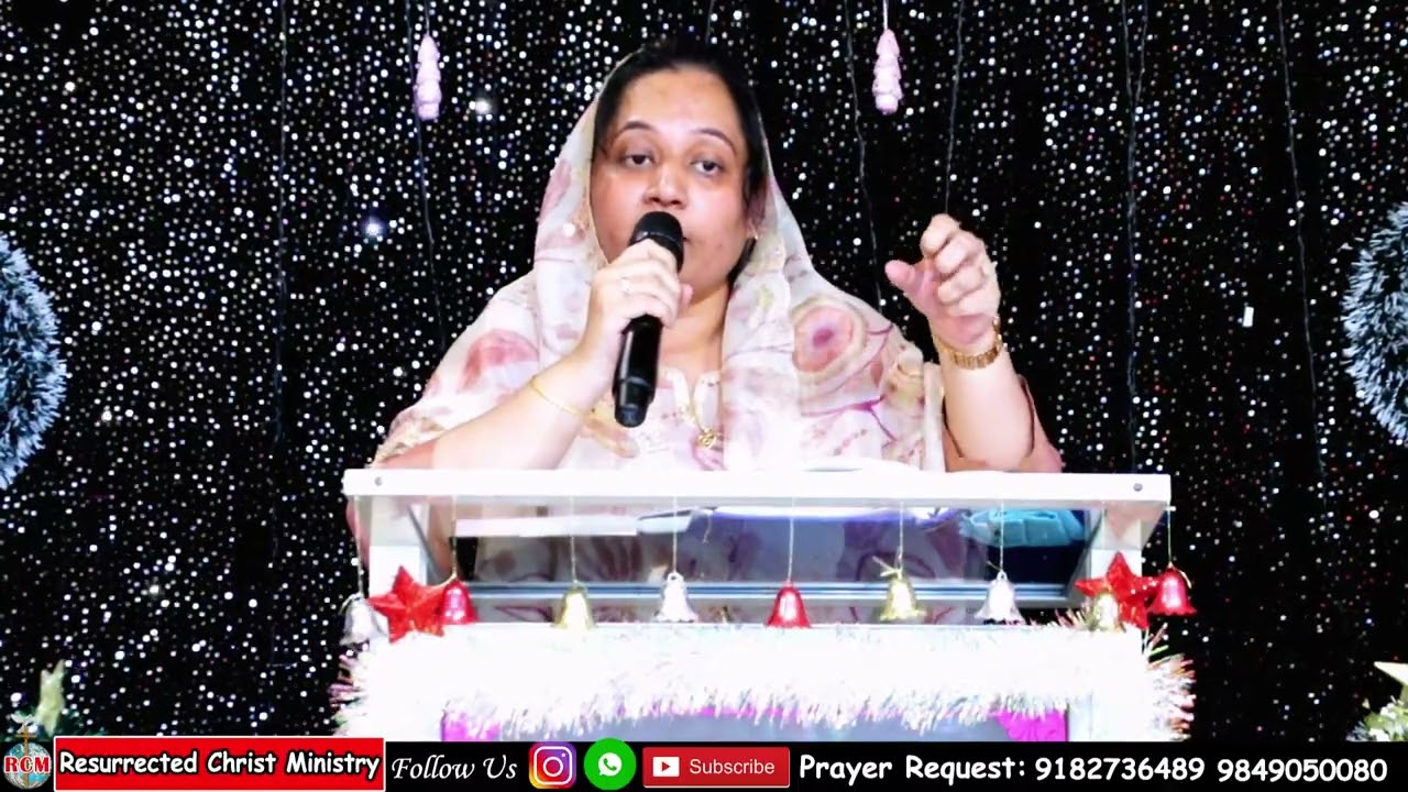 యాకోబు పోరాటాలు నేర్పిన పాఠాలు|Message by Sis.Mercy Grace#sundayservice #worship #prayer #jesus 
