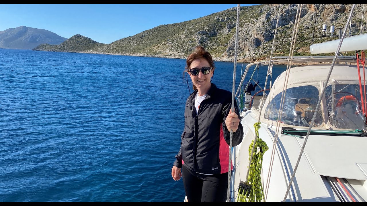 Travesía en Velero desde la isla de Leros a Kalymnos (GRECIA).