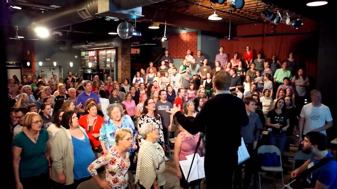 PopUp Chorus sings 