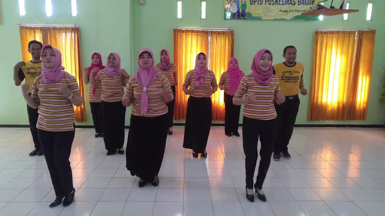 Senam Peregangan Ceria Puskesmas Bagor