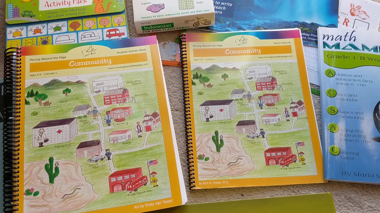 2019-2020 Year End Review 1st grade: Moving Beyond the Page, Math Mammoth, and More.