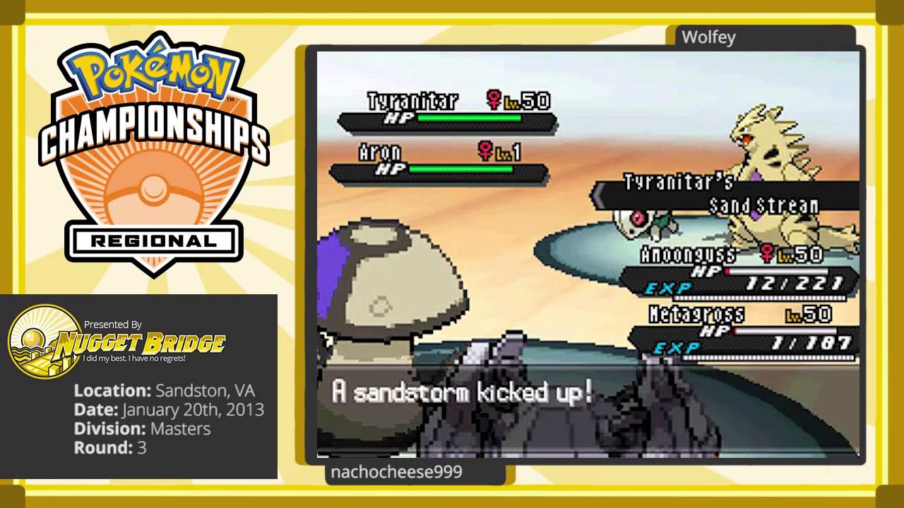 VGC '13 Virginia Regional: Nitesh M. (nachocheese999) vs Wolfe G. (Wolfey)