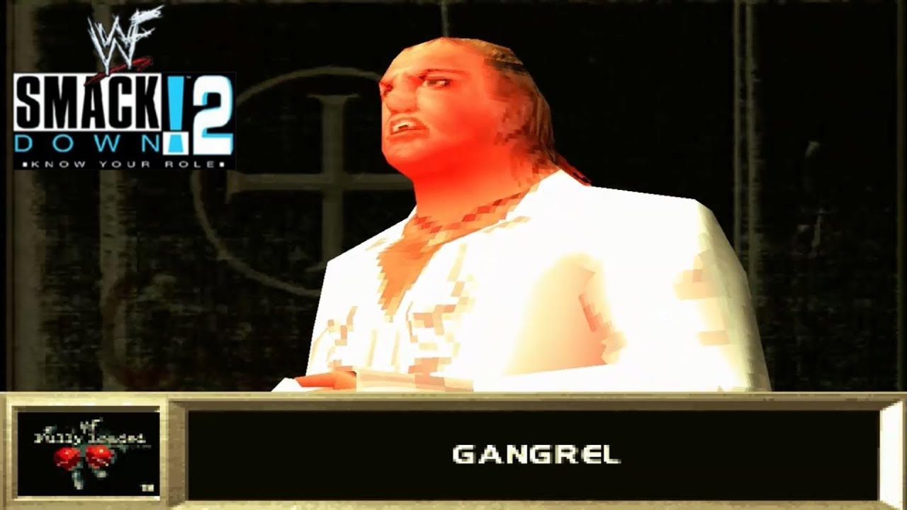 WWF Smackdown! 2 - Gangrel Entrance (PS1)