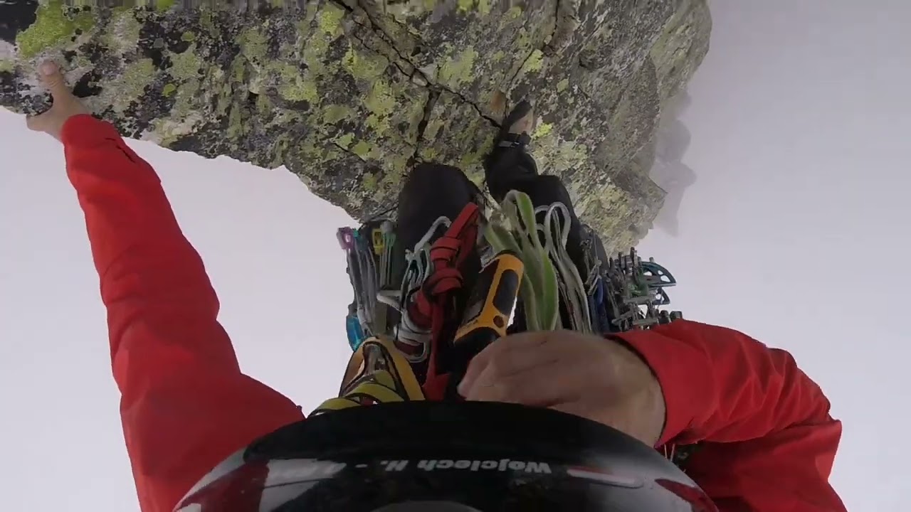 zGrani. Hochalmspitze drogą SÜDPFEILER