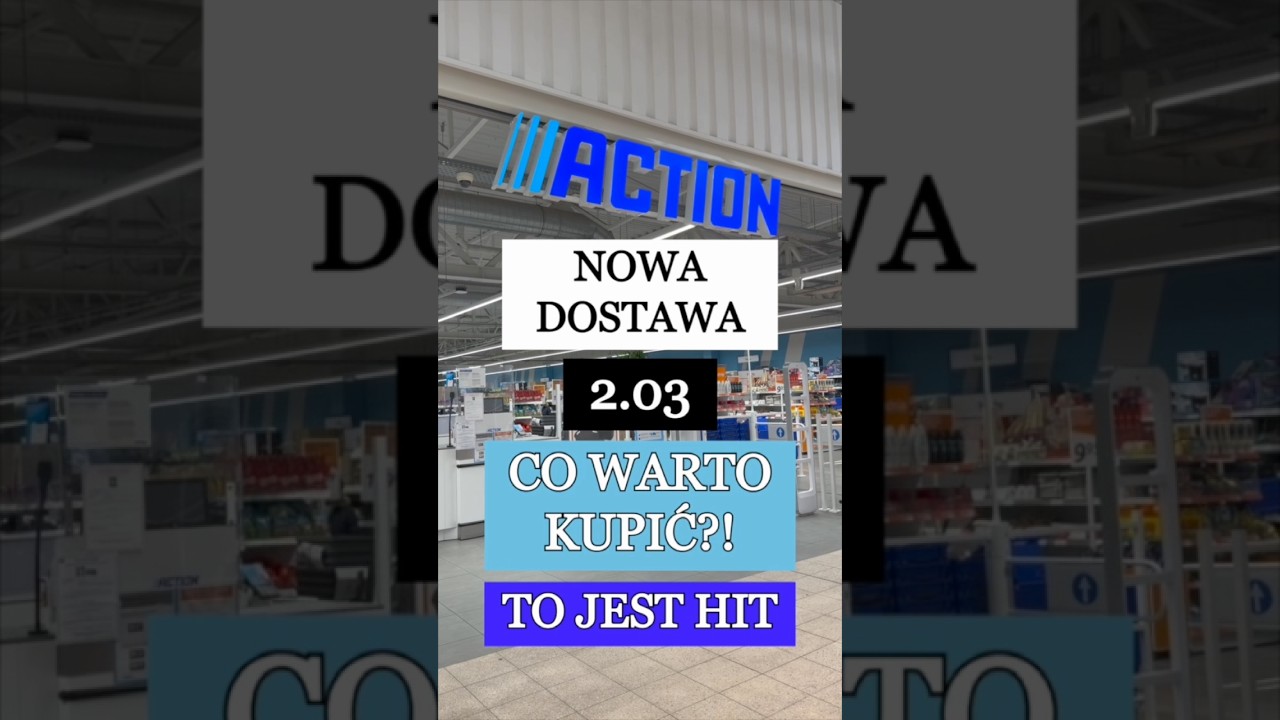 ‼️CO WARTO KUPIĆ W ACTION 2.03😱#action #actioncowartokupić #actionhaul #zakupy #actionpolska