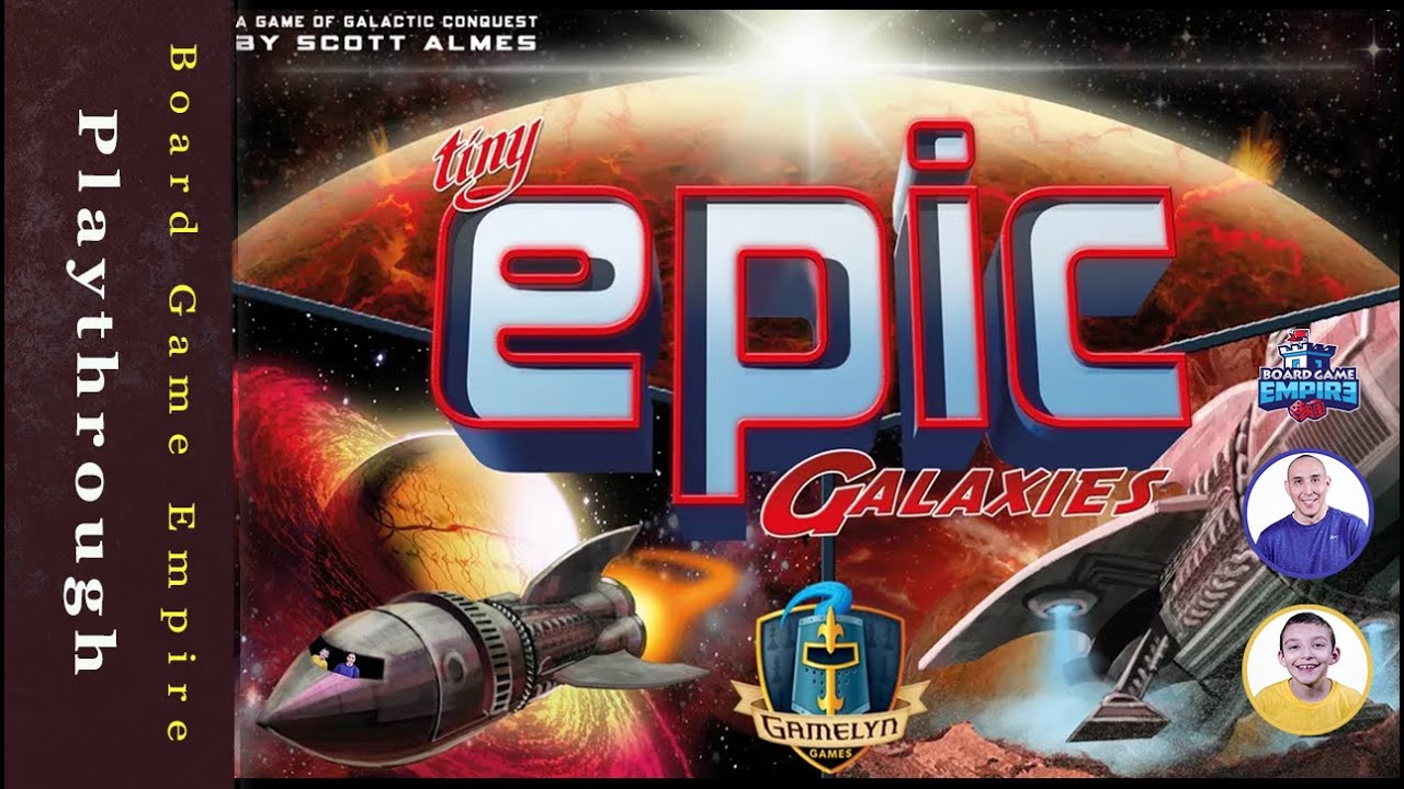 Tiny Epic Galaxies How to Play and Playthrough - Gamelyn Games