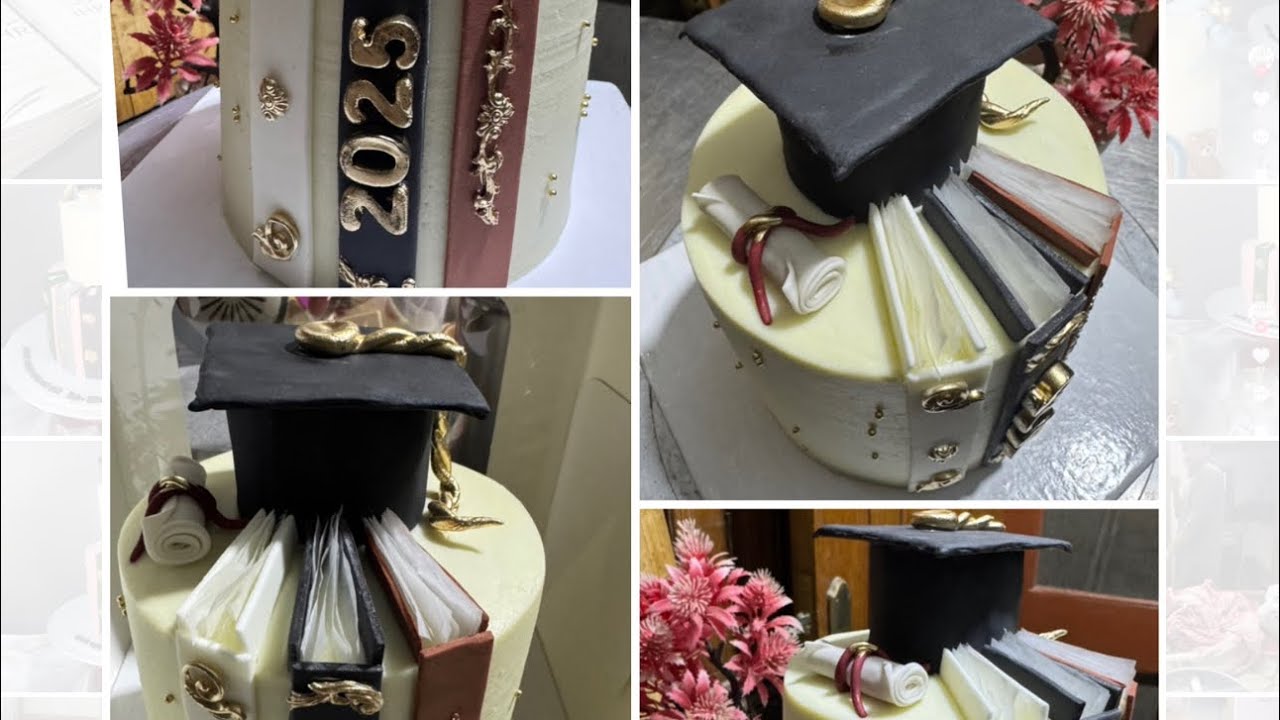 2 pounds chocolate fudge | graduation theme| trendy design | #viralvideo #graduation #mustwatch 