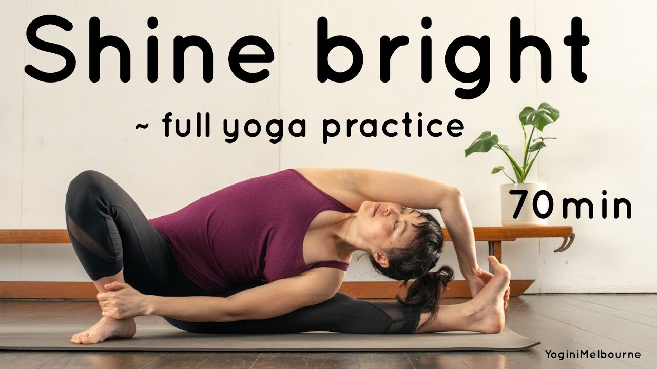 Shine bright - full yoga practice (70min)
