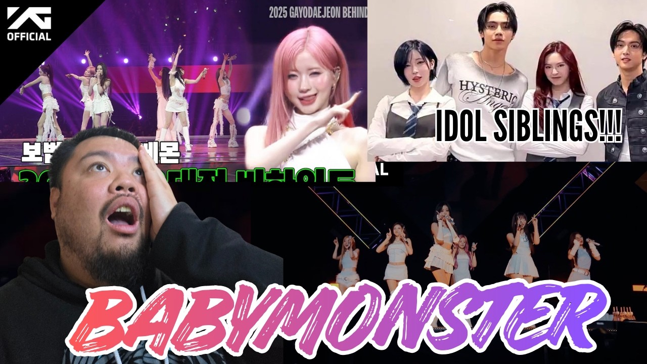 BABYMONSTER - ‘Really Like You’ Live at “LOVE MONSTERS” & 2025 SBS GayoDaejeon BEHIND/BBJ Reacts