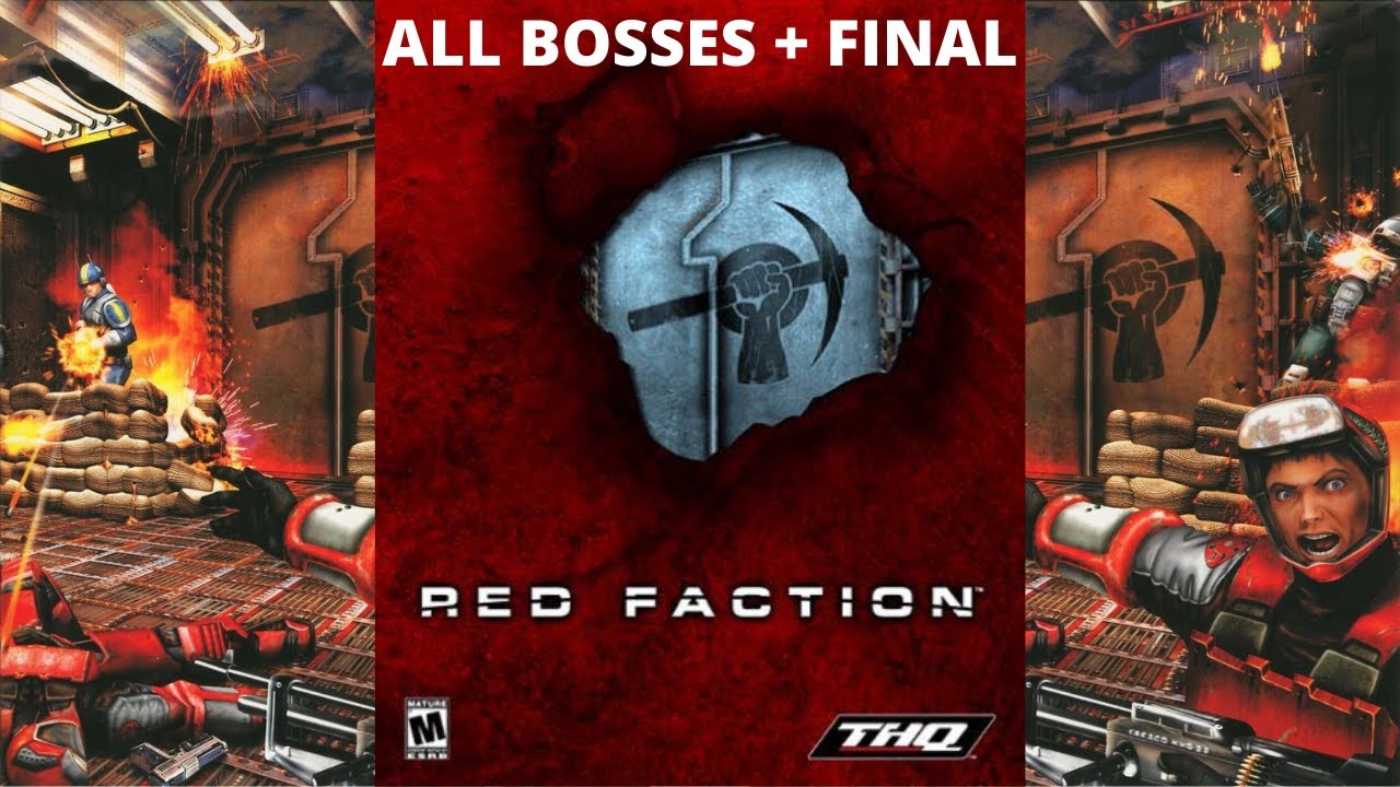 RED FACTION PS4: ALL BOSSES + FINAL