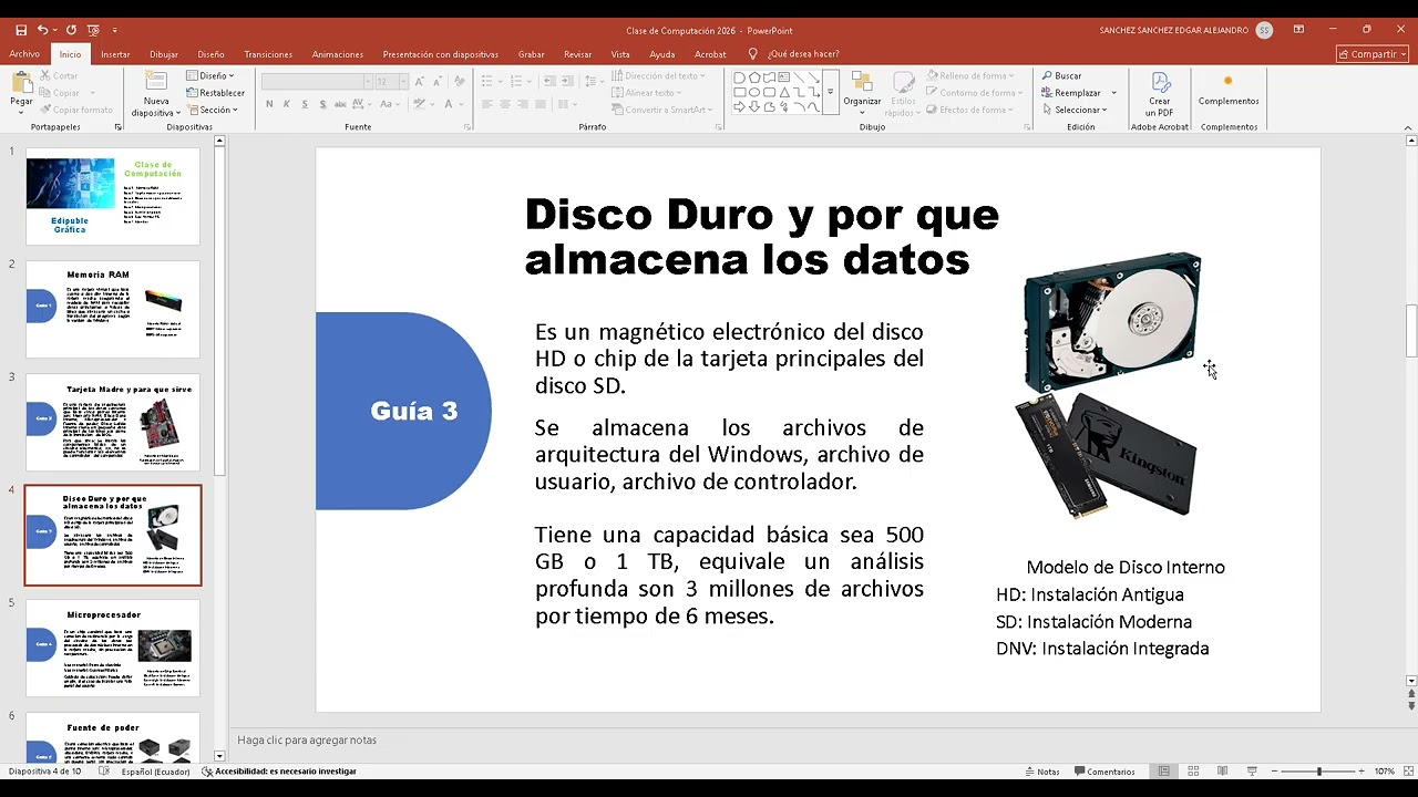 Clase de Computación 2026