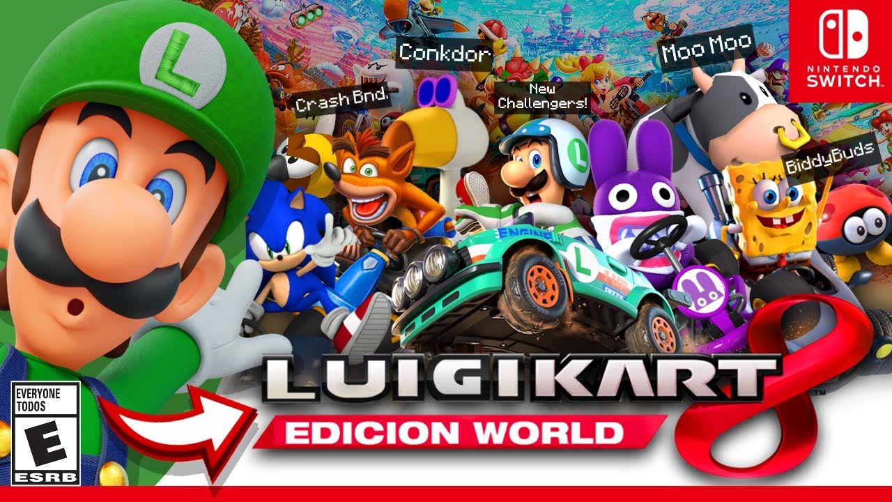 YA DISPONIBLE!! LUIGI KART  8 - EDICION WORLD!! MIRA TODO LO NUEVO QUE COINTIENE!!😲👀✅