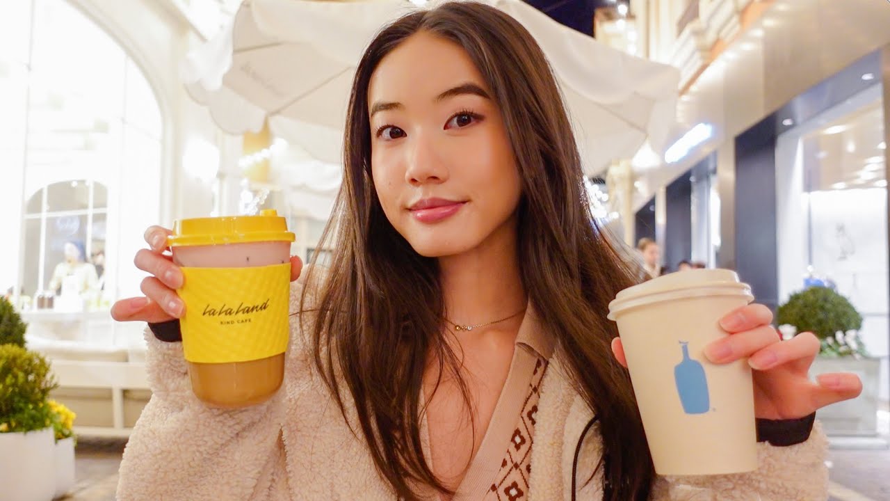 trying every coffee shop in LA! *best iced latte*