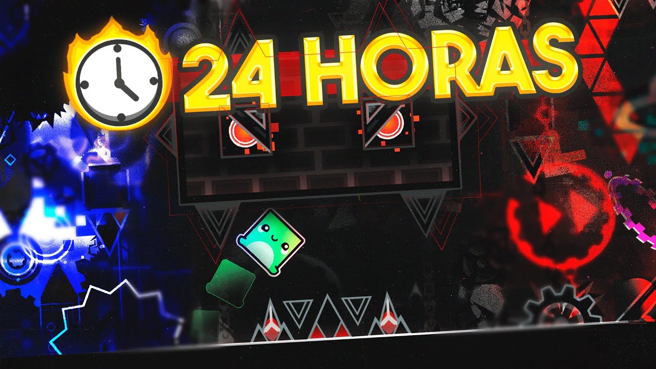 Pasé 24 HORAS SEGUIDAS jugando EXTREME DEMONS! ⏱️ (no debí hacer esto...)