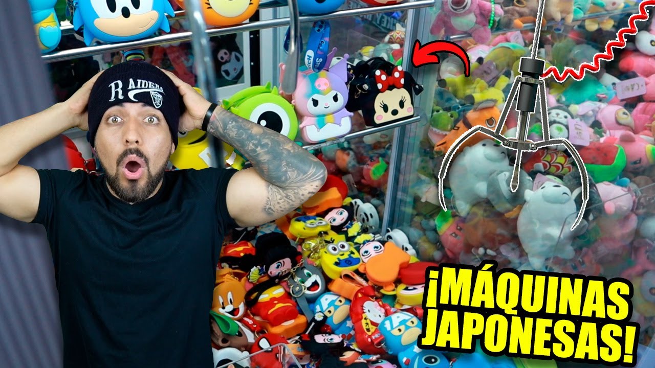 ¡VISITÉ UN ARCADE CON MÁQUINAS DE GARRA JAPONESAS!