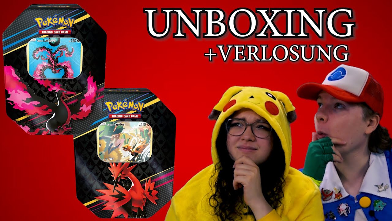 Pokemon Galar Zapdos & Galar Lavados Tin Box Opening deutsch | Zenit der Könige | Trader | Unboxing