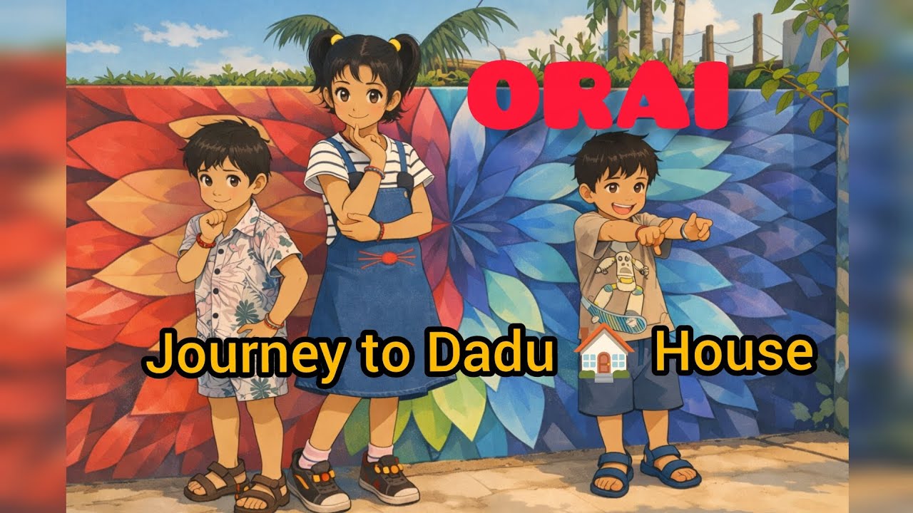 Kids Crazy Fun at Dadu House in Orai UP | Family Trip Vlog | Three Musketeers Blast 😍 #viral #shiv 